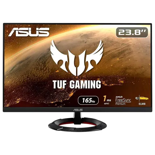 Asus TUF Gaming VG249Q1R 23.8″ 1ms 165Hz FreeSync Premium IPS Full HD Gaming Monitör