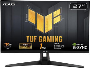 ASUS TUF Gaming VG27AQ3A 27″ 1ms 180Hz FreeSync Premium IPS QHD Gaming (Oyuncu) Monitör