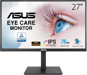 ASUS VA27AQSB 27″ 1ms 75Hz Adaptive-Sync IPS WQHD Monitör