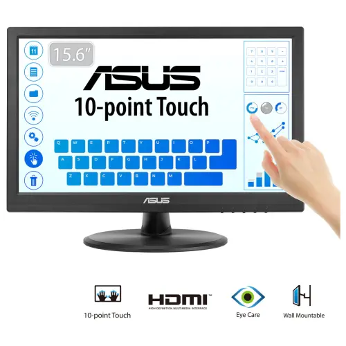 ASUS VT168HR 15.6” 5ms 60Hz Dokunmatik TN HD Monitör