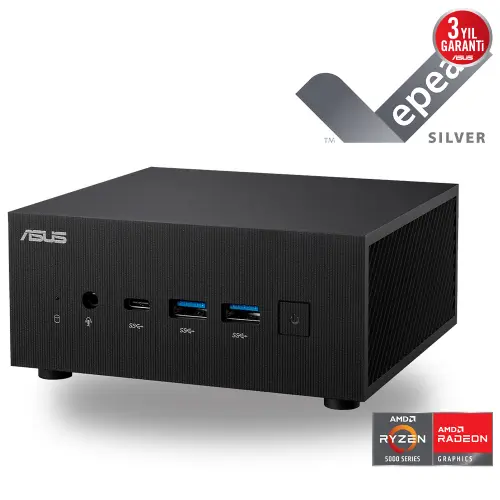 Asus PN52-BBR556HD R5 5600H Ram/Disk Yok FreeDOS Barebone Mini PC