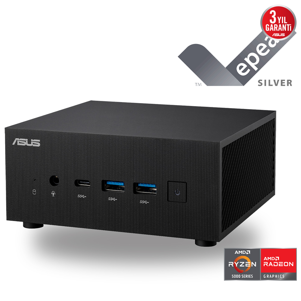 ASUS PN52-BBR959XD R9 5900HX Ram/Disk Yok FreeDOS Barebone Mini PC