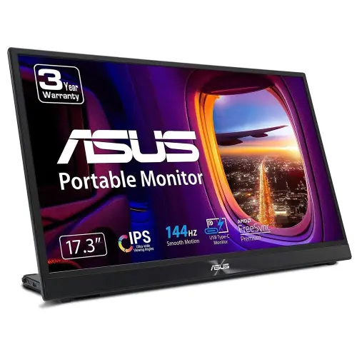 ASUS ZenScreen MB17AHG 17.3” 5ms 144Hz IPS Full HD Taşınabilir Monitör