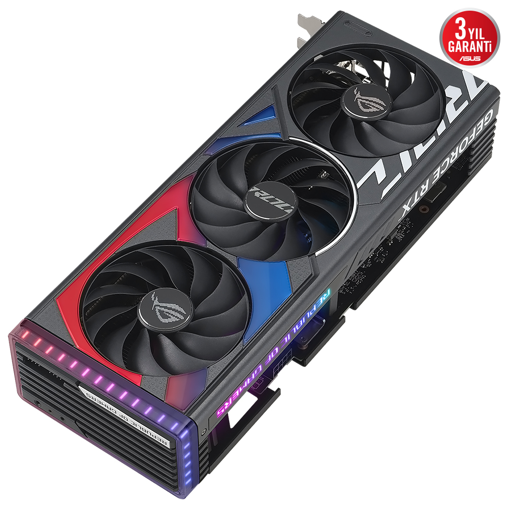 ASUS ROG Strix GeForce RTX 4060 Ti OC 16 GB GDDR6 ROG-STRIX-RTX4060TI-O16G-GAMING 128Bit DX12 DLSS 3 Gaming (Oyuncu) Ekran Kartı