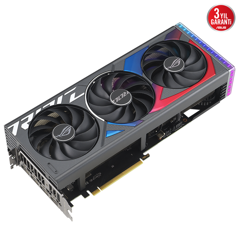 ASUS ROG Strix GeForce RTX 4060 Ti OC 16 GB GDDR6 ROG-STRIX-RTX4060TI-O16G-GAMING 128Bit DX12 DLSS 3 Gaming (Oyuncu) Ekran Kartı