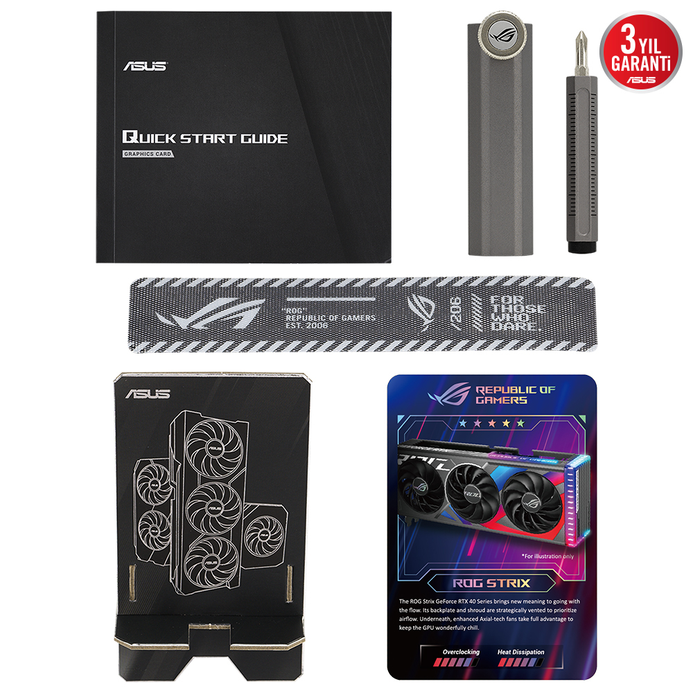 ASUS ROG Strix GeForce RTX 4060 Ti Advanced Edition 16 GB GDDR6 ROG-STRIX-RTX4060TI-A16G-GAMING 128Bit DX12 DLSS 3 Gaming (Oyuncu) Ekran Kartı