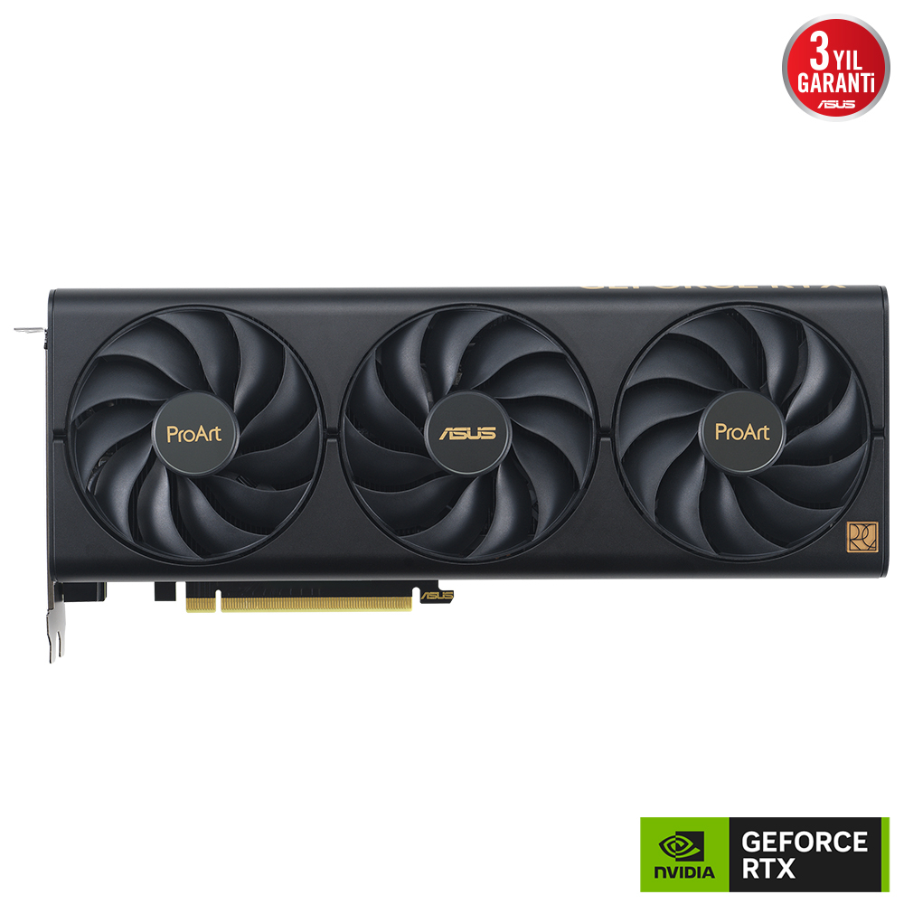 ASUS ProArt GeForce RTX 4070 PROART-RTX4070-12G 12GB GDDR6X 192Bit DX12 DLSS 3 Gaming (Oyuncu) Ekran Kartı