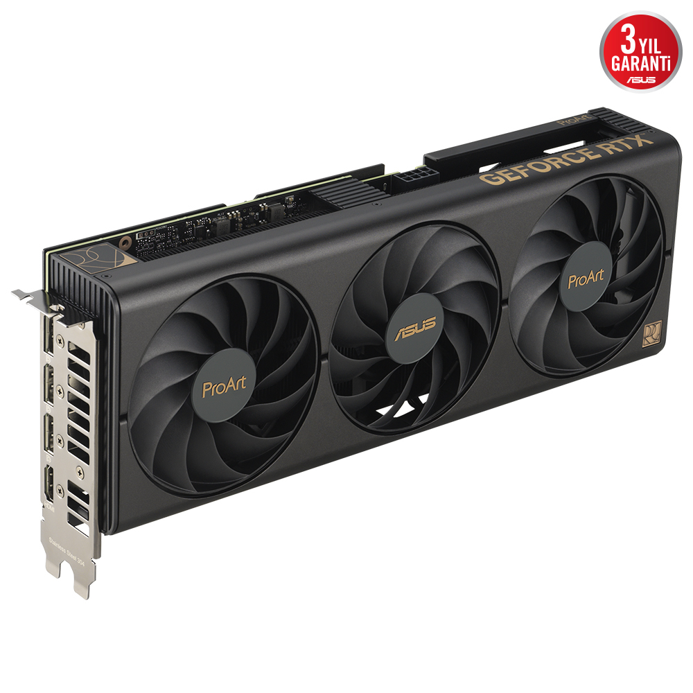 ASUS ProArt GeForce RTX 4070 PROART-RTX4070-12G 12GB GDDR6X 192Bit DX12 DLSS 3 Gaming (Oyuncu) Ekran Kartı