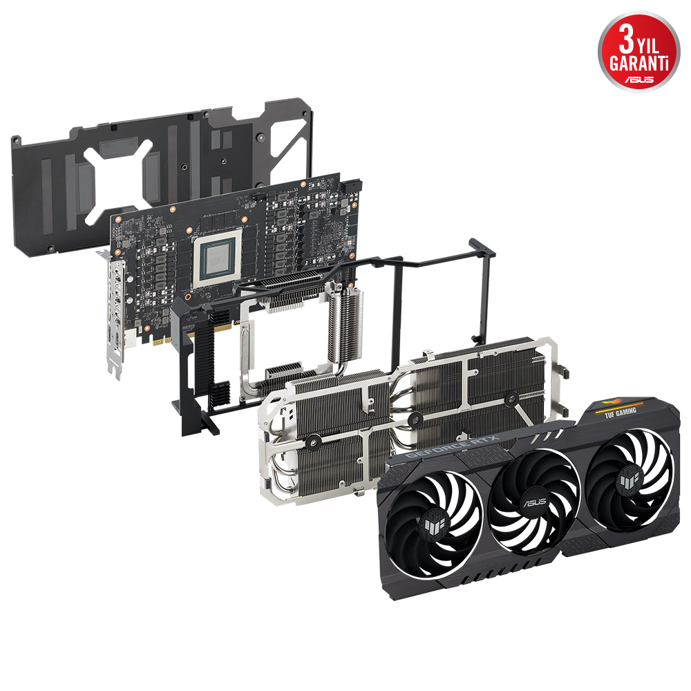 ASUS TUF GeForce RTX 4090 TUF-RTX4090-24G-OG-GAMING 24GB GDDR6X 384Bit DX12 DLSS 3 Gaming (Oyuncu) Ekran Kartı