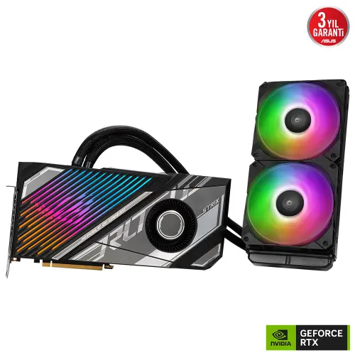 Asus ROG StrixGeForce RTX 4090 ROG-STRIX-LC-RTX4090-24G-GAMING 24GB GDDR6X 384Bit Gaming (Oyuncu) Ekran Kartı