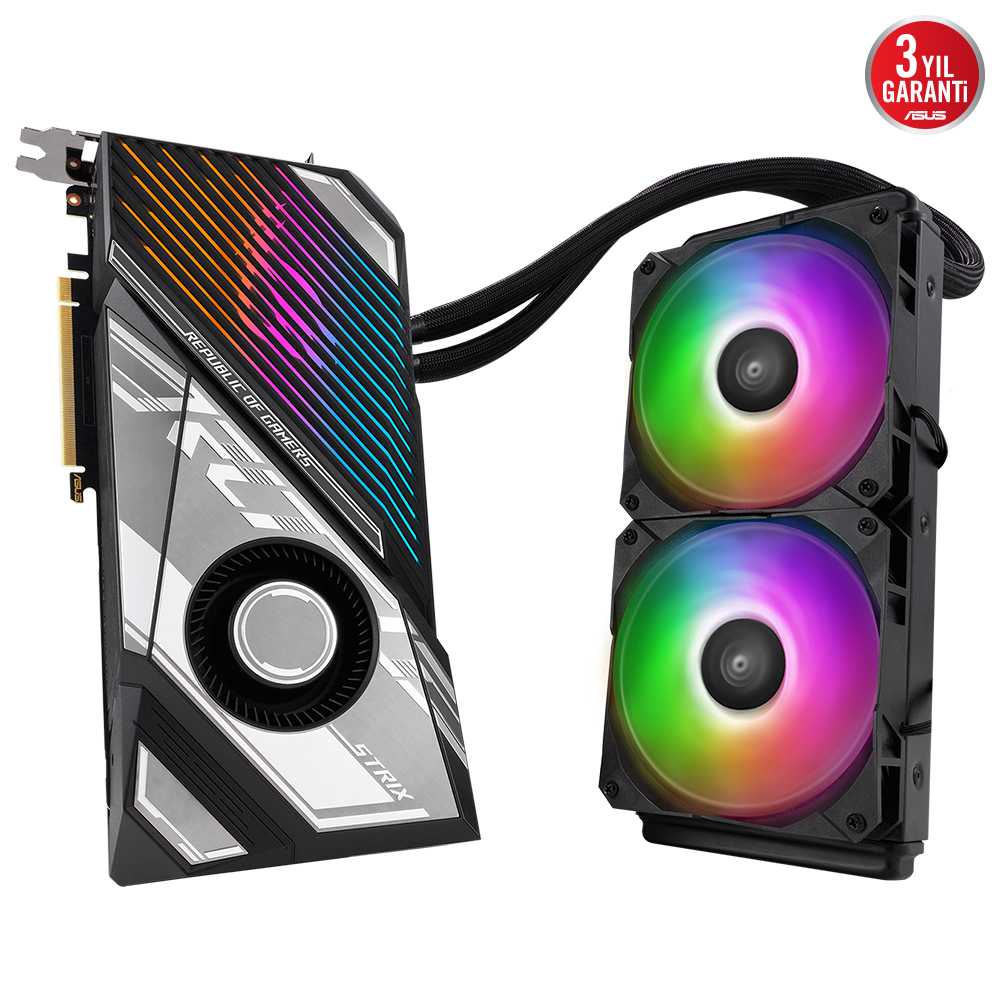 ASUS ROG StrixGeForce RTX 4090 OC ROG-STRIX-LC-RTX4090-O24G-GAMING 24GB GDDR6X 384Bit Gaming (Oyuncu) Ekran Kartı