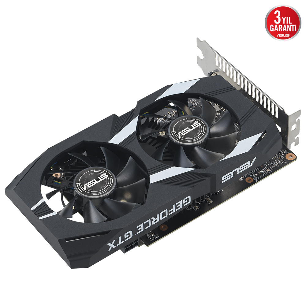 ASUS Dual GeForce GTX 1650 OC Edition DUAL-GTX1650-O4GD6-P-EVO 4GB GDDR6 128Bit Gaming (Oyuncu) Ekran Kartı