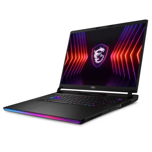 MSI Raider GE78 HX 14VHG-659TR i9-14900HX 64GB DDR5 RTX4080 GDDR6 12GB 2TB SSD 17.0″ QHD 240Hz Windows 11 Pro Gaming (Oyuncu) Notebook