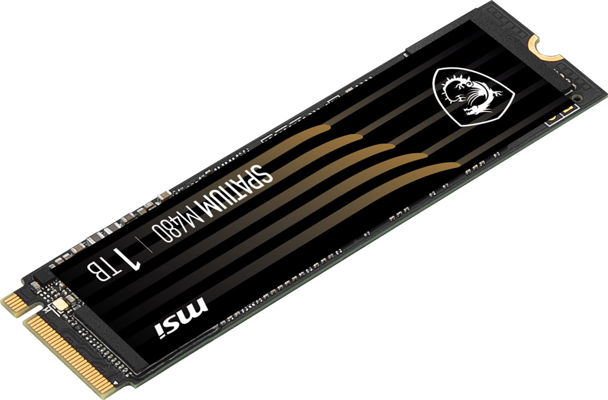 MSI Spatium M480 Pro 1TB PCIe 4.0 NVMe M.2 7400/6000MB/s