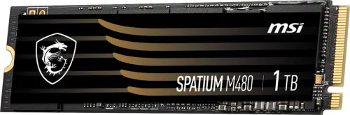 MSI Spatium M480 Pro 1TB PCIe 4.0 NVMe M.2 7400/6000MB/s