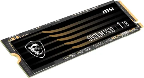 MSI Spatium M480 Pro 1TB PCIe 4.0 NVMe M.2 7400/6000MB/s
