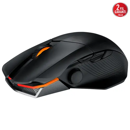 Asus ROG Chakram X Qi P708 36.000 DPI 11 Tuş Optik RGB Kablosuz Gaming (Oyuncu) Mouse