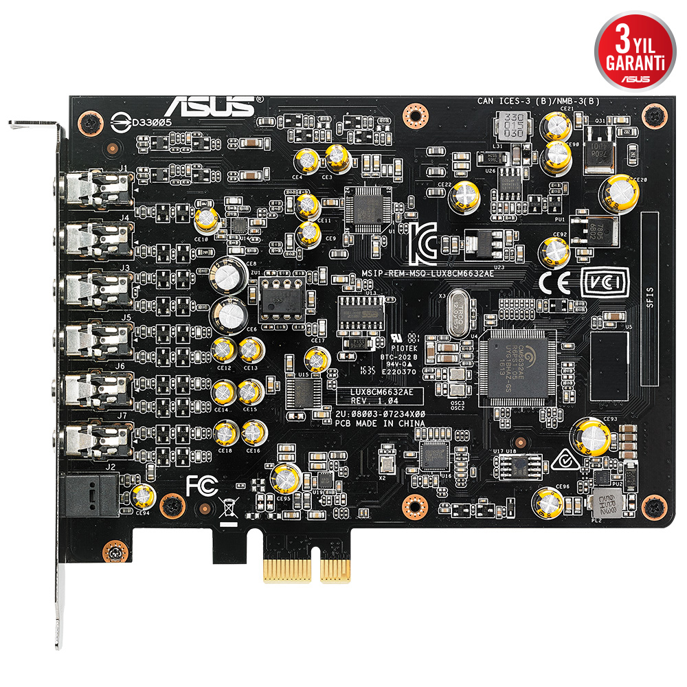 ASUS Xonar AE 7.1 PCIe Gaming (Oyuncu) Ses Kartı