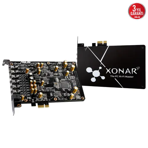 Asus Xonar AE 7.1 PCIe Gaming (Oyuncu) Ses Kartı