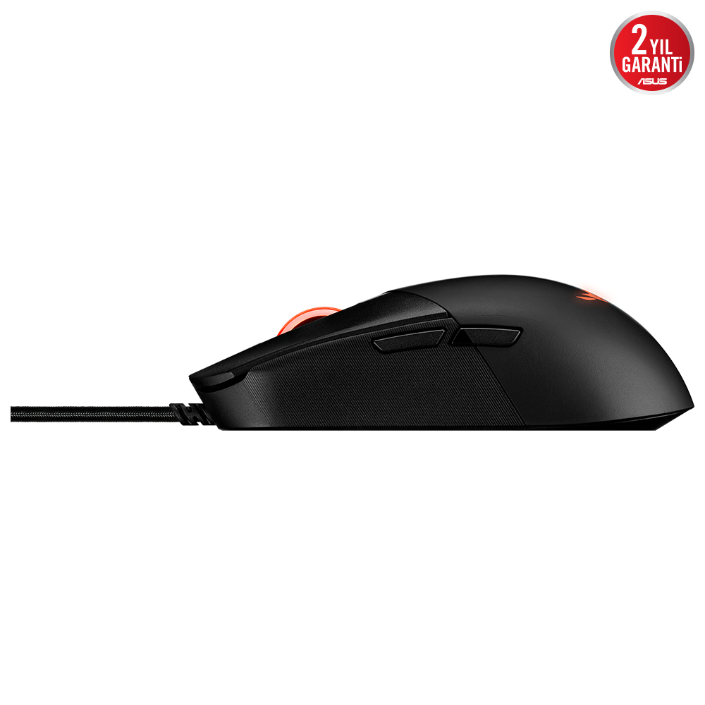 ASUS ROG Strix Impact III Black 12000 DPI 6Tuş Optik RGB Kablolu Gaming (Oyuncu) Mouse