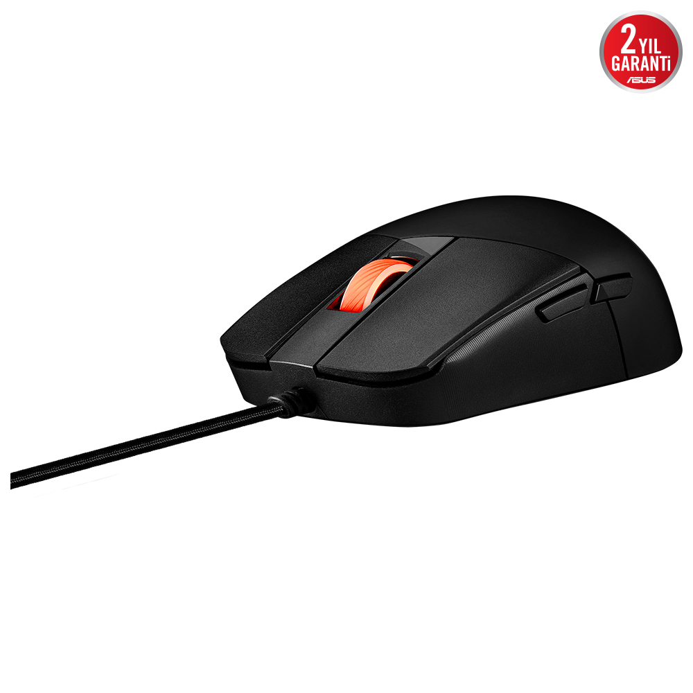 ASUS ROG Strix Impact III Black 12000 DPI 6Tuş Optik RGB Kablolu Gaming (Oyuncu) Mouse