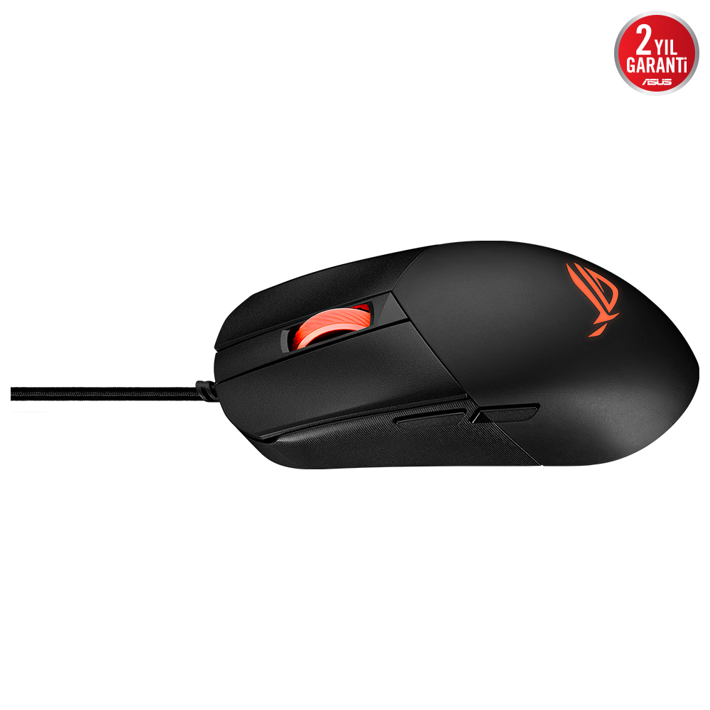 ASUS ROG Strix Impact III Black 12000 DPI 6Tuş Optik RGB Kablolu Gaming (Oyuncu) Mouse