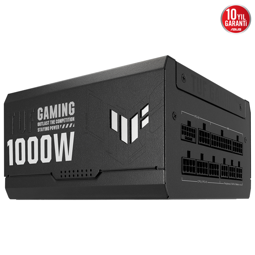 ASUS TUF-GAMING-1000G 1000W 80+ Gold Full Modüler Gaming (Oyuncu) Power Supply