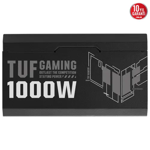 ASUS TUF-GAMING-1000G 1000W 80+ Gold Full Modüler Gaming (Oyuncu) Power Supply
