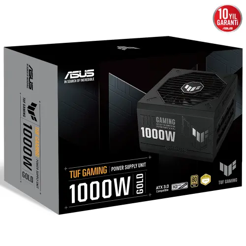 ASUS TUF-GAMING-1000G 1000W 80+ Gold Full Modüler Gaming (Oyuncu) Power Supply