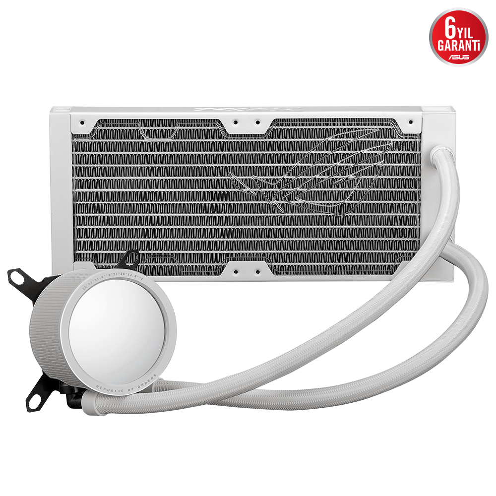 ASUS ROG Ryuo III 240 ARGB White Edition 240mm İşlemci Sıvı Soğutucu (90RC00J2-M0UAY0)