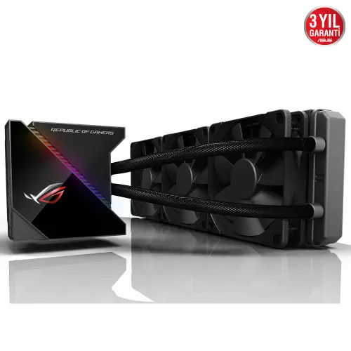 ASUS ROG RYUJIN 360 RGB LiveDash OLED 360mm İşlemci Sıvı Soğutucu (90RC0020-M0UAY0)