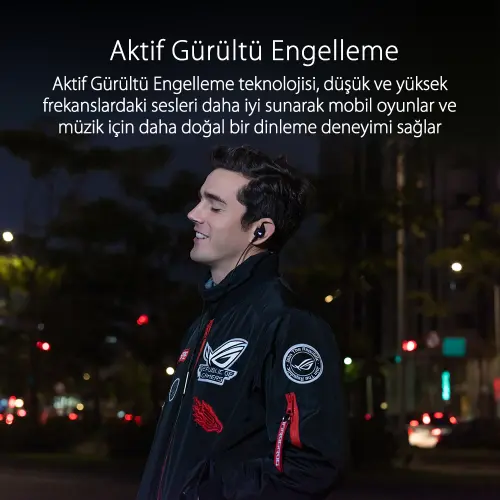 ASUS Rog  Cetra II Type-C Kablolu Kulak İçi Gaming Kulaklık 