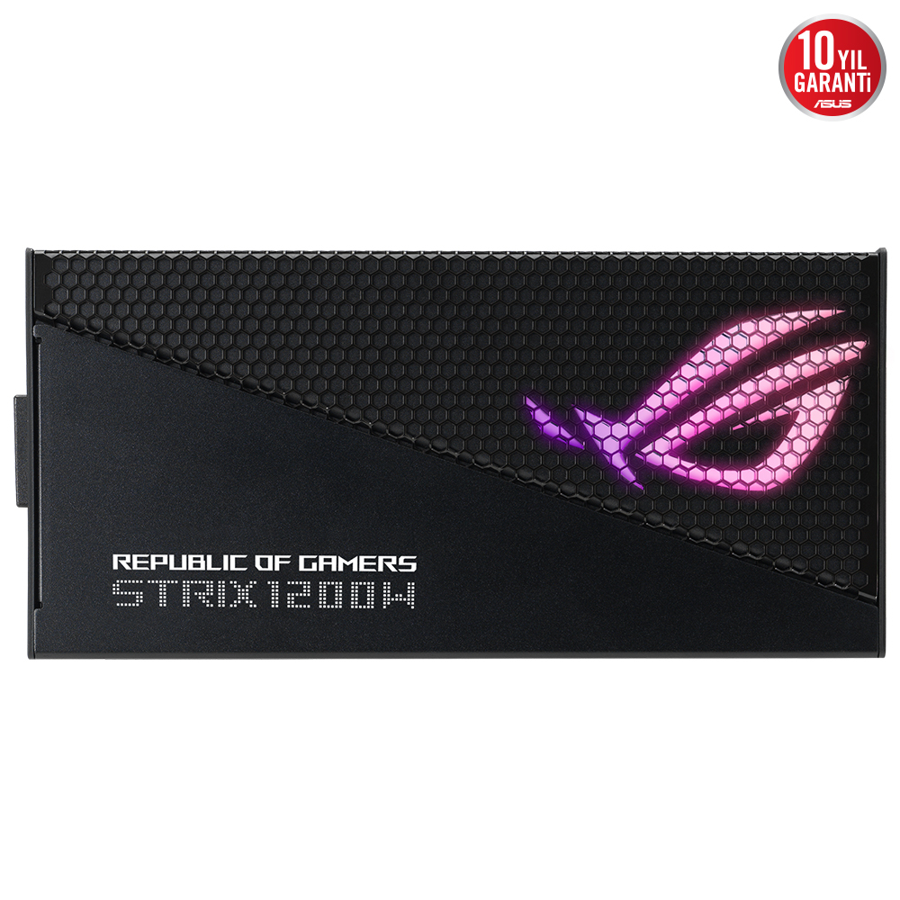 ASUS ROG-STRIX-1200G AURA 80+ GOLD 1200W Modüler ATX 3.0 PCI-E 5.0 Power Supply (90YE00S0-B0NA00)