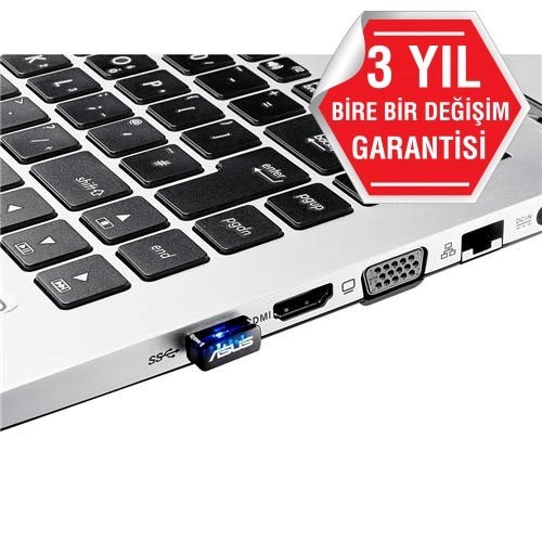 ASUS USB-N10 150Mbps Kablosuz USB Adaptör