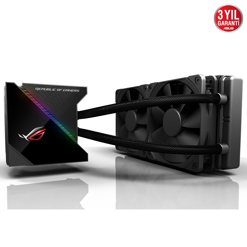 ASUS ROG RYUJIN 240 RGB LiveDash OLED 240mm İşlemci Sıvı Soğutucu (90RC0030-M0UAY0)