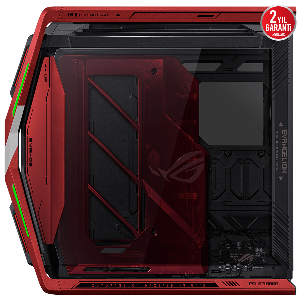 ASUS ROG Hyperion GR701 EVA-02 Edition ARGB Fanlı Gaming (Oyuncu) Kasa