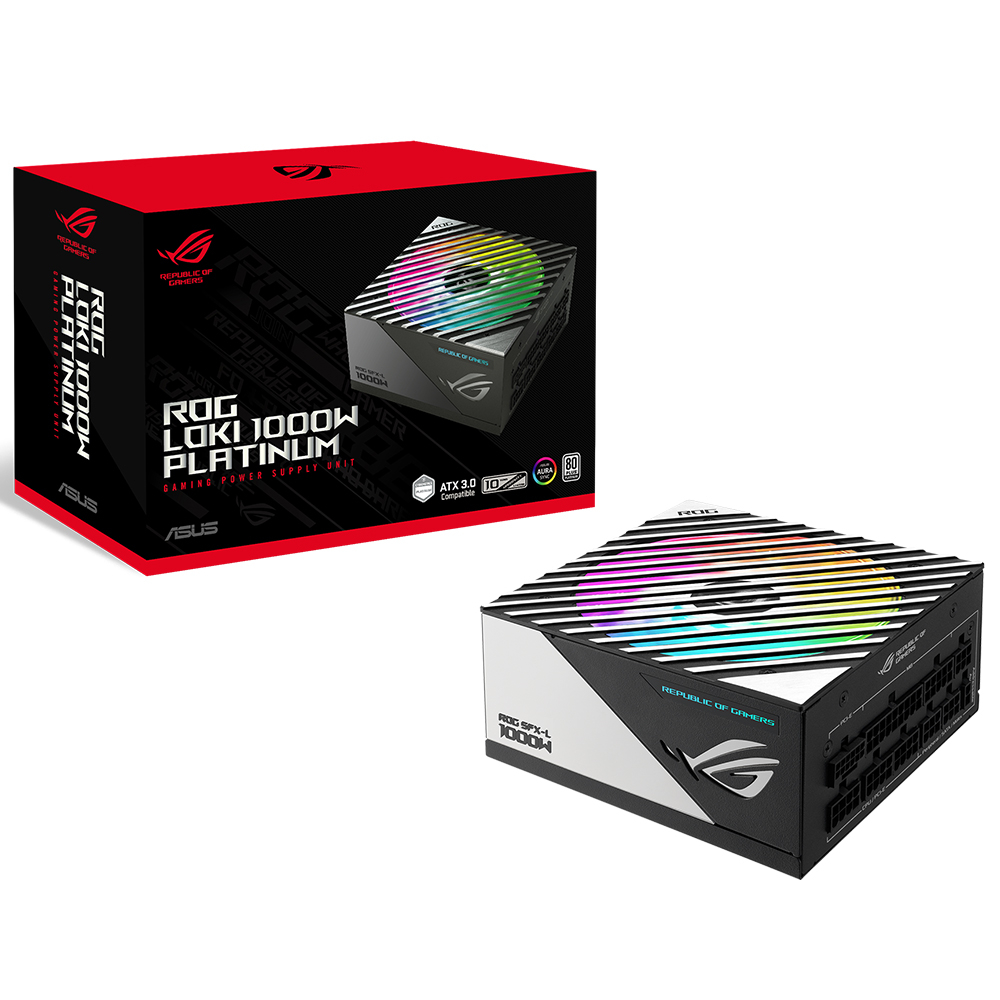 ASUS ROG-LOKI-1000P-SFX-L-GAMING 1000W 80 Plus Platinum 120mm Full Modüler Gaming (Oyuncu) Power Supply