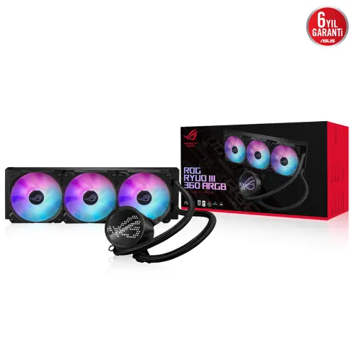 ASUS ROG Ryuo III 360 ARGB 360mm İşlemci Sıvı Soğutucu (90RC00I1-M0UAY0)