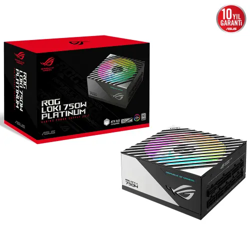 ASUS ROG-LOKI-750P-SFX-L-GAMING 750W 80 Plus Platinum 120mm Full Modüler Gaming (Oyuncu) Power Supply