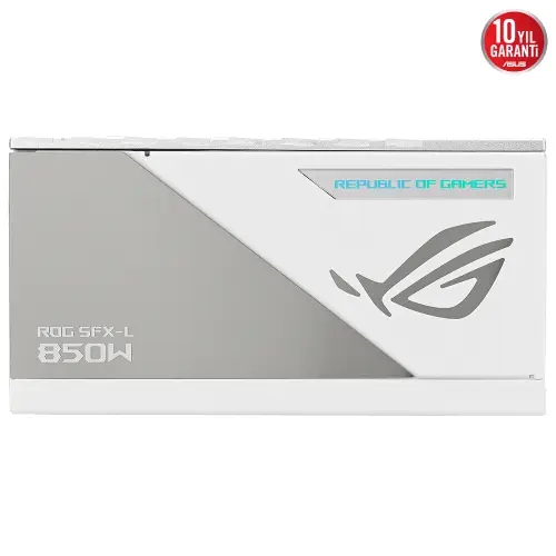 Asus ROG-LOKI-850P-SFX-L-GAMING White Edition 850W 80 Plus Platinum 120mm Full Modüler Gaming (Oyuncu) Power Supply