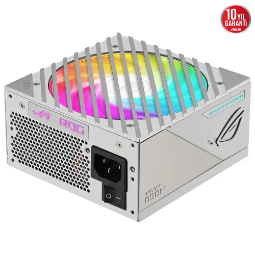 ASUS ROG-LOKI-850P-SFX-L-GAMING White Edition 850W 80 Plus Platinum 120mm Full Modüler Gaming (Oyuncu) Power Supply