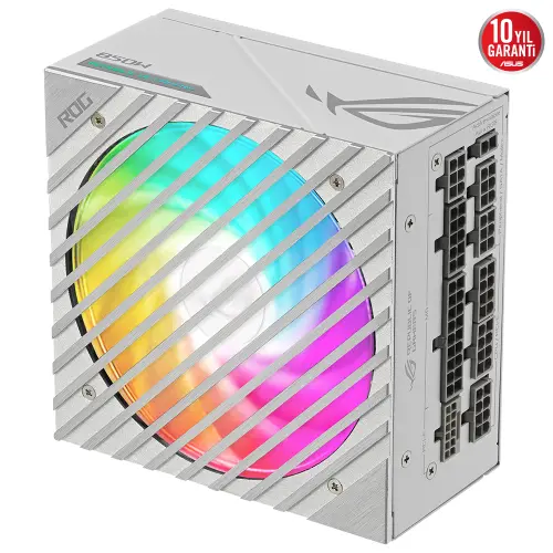 ASUS ROG-LOKI-850P-SFX-L-GAMING White Edition 850W 80 Plus Platinum 120mm Full Modüler Gaming (Oyuncu) Power Supply