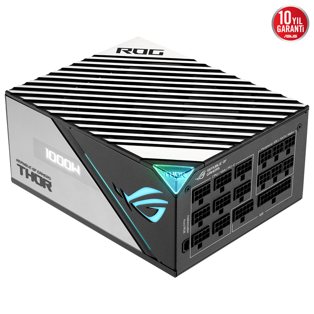 ASUS ROG-THOR-1000P2-GAMING V2 1000W 80+ Platinum 135mm Full Modüler Gaming (Oyuncu) Power Supply