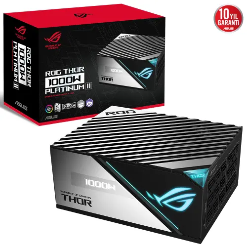 ASUS ROG-THOR-1000P2-GAMING 1000W 80 Plus Platinum 135mm Full Modüler Gaming (Oyuncu) Power Supply