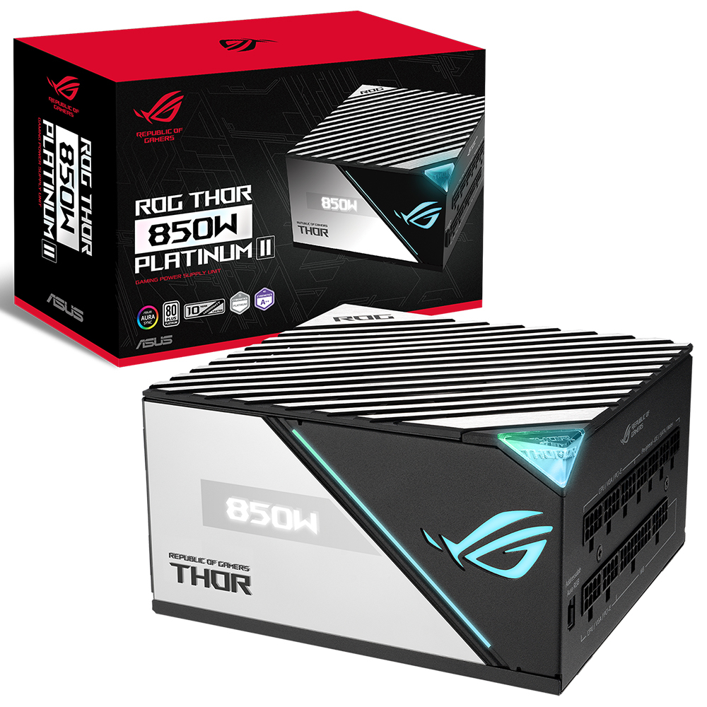 ASUS ROG-THOR-850P2 850W 80+ Platinum 135mm Full Modüler Gaming Power Supply