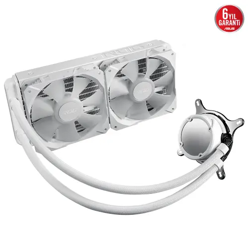 ASUS ROG Strix LC II 240 ARGB White Edition 240mm İşlemci Sıvı Soğutucu (90RC00E2-M0UAY0)