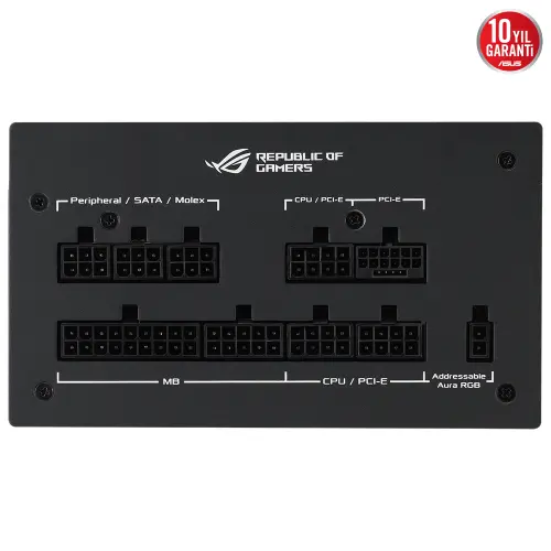 ASUS ROG-STRIX-750G-AURA 750W 80+ Gold Aura Edition Power Supply