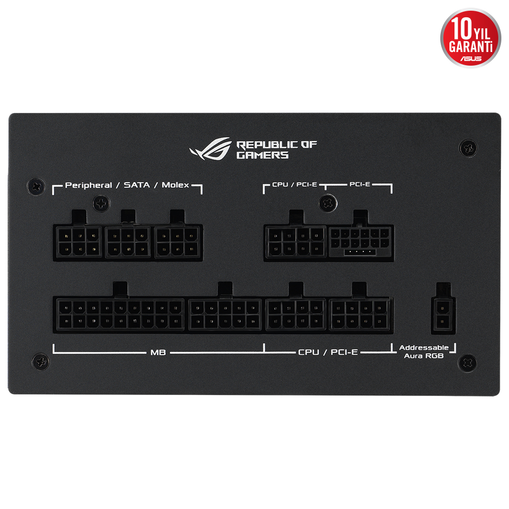 ASUS ROG-STRIX-850G-AURA 850W 80+ Gold Aura Edition Power Supply