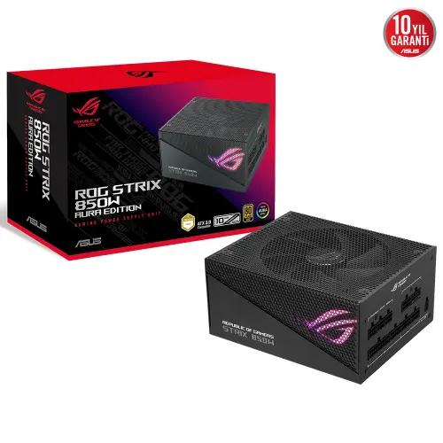 ASUS ROG-STRIX-850G-AURA 850W 80+ Gold Aura Edition Power Supply