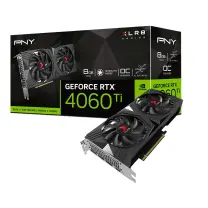 PNY RTX 4060 Ti VERTO Overclocked 8GB GDDR6 128Bit Gaming (Oyuncu) Ekran Kartı (VCG4060T8DFXPB1-O)
